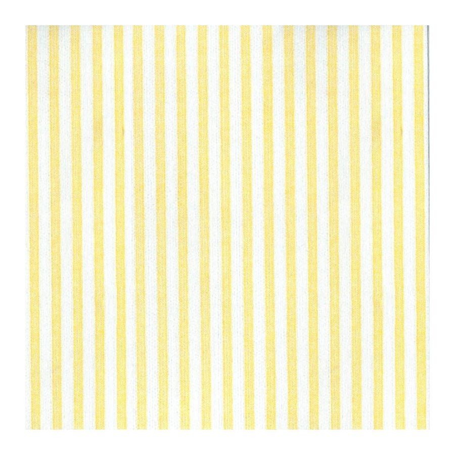 Serviette Capri Jaune - 40x40 cm - Pliage 1/4