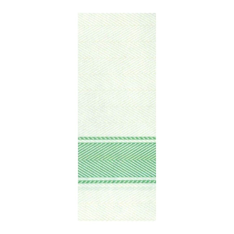 Serviette Kitchen Vert - 30x40 cm - Pliage 1/8