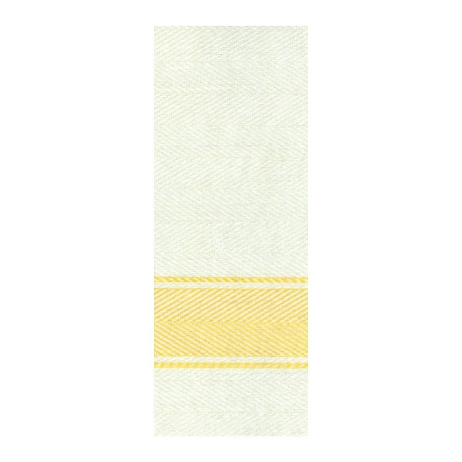 Serviette Kitchen Jaune - 30x40 cm - Pliage 1/8