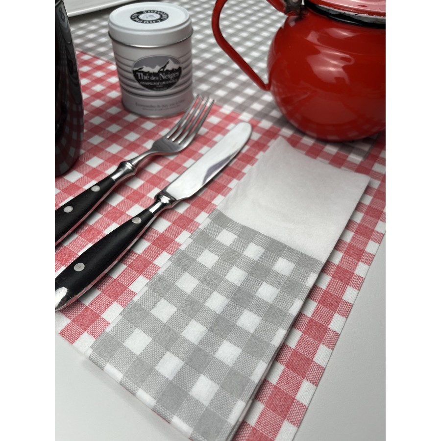 Set de table Roma Rouge - 40x30 cm