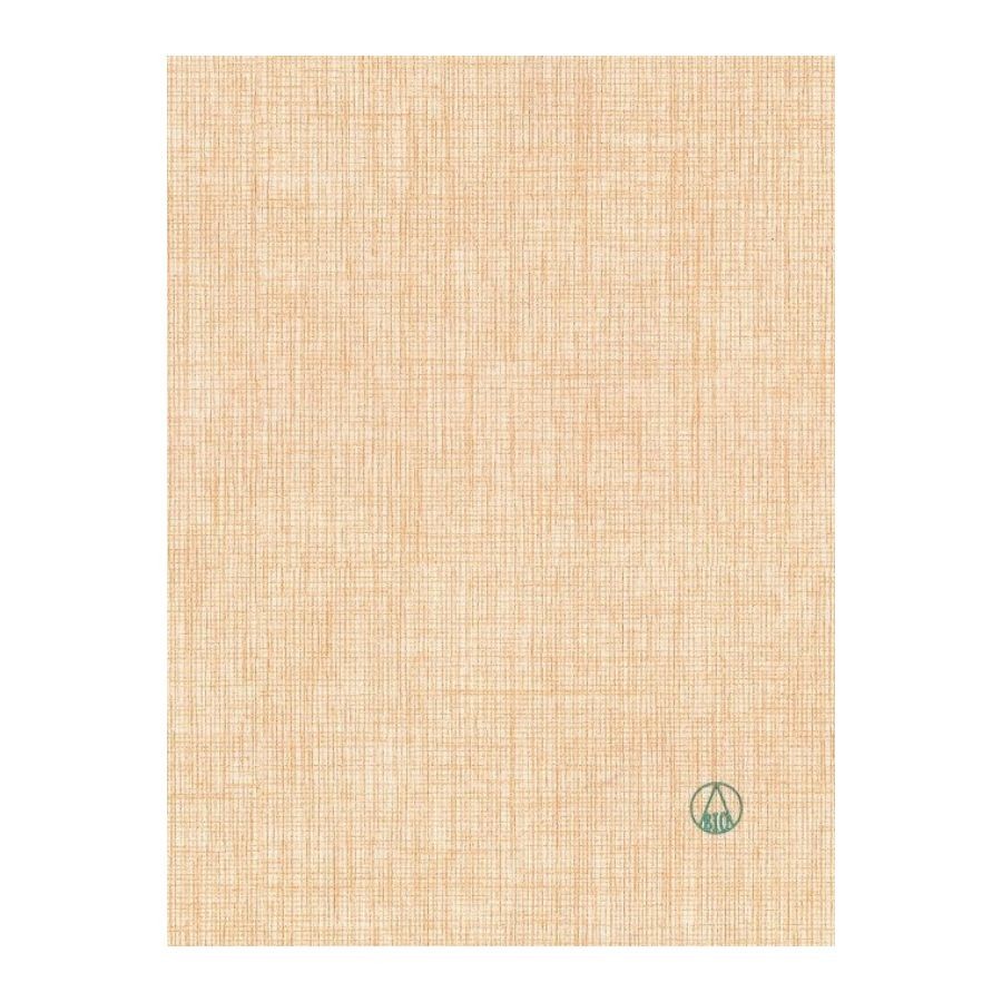 Serviette Easy BIO Mandarine - 30x40 cm - Pliage 1/4