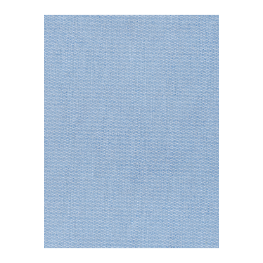 Serviette Milano Bleu - 30x40 cm - Pliage 1/4