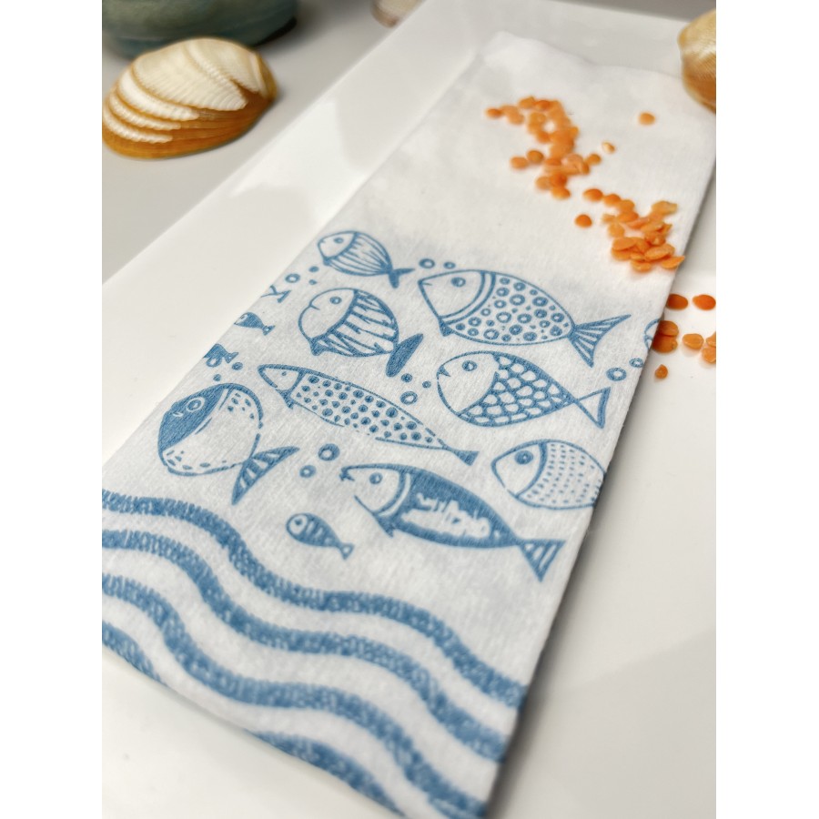 Serviette Paranza  - 30x40 cm - Pliage 1/8